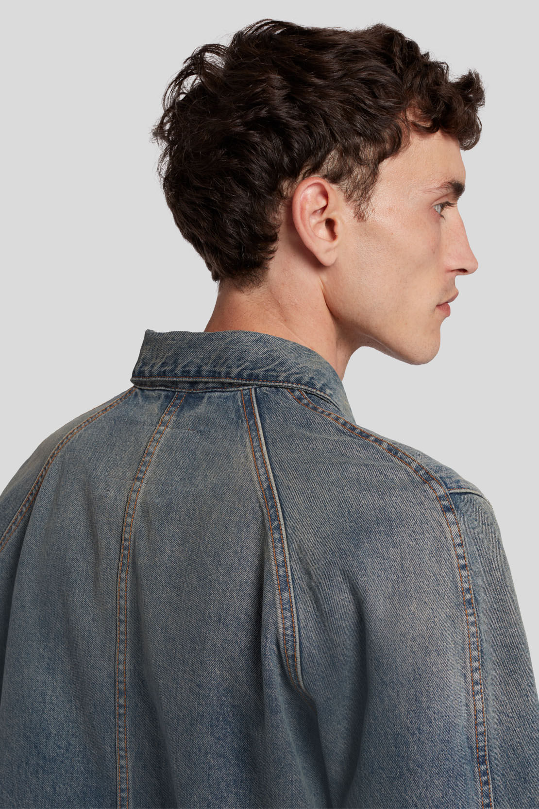 PLEATED OVERSHIRT AIR