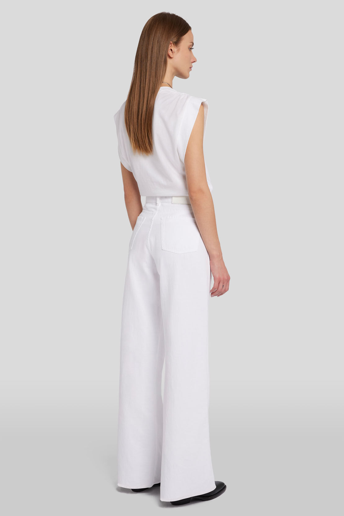 LOTTA LINEN SANTORINI RAWCUT WHITE