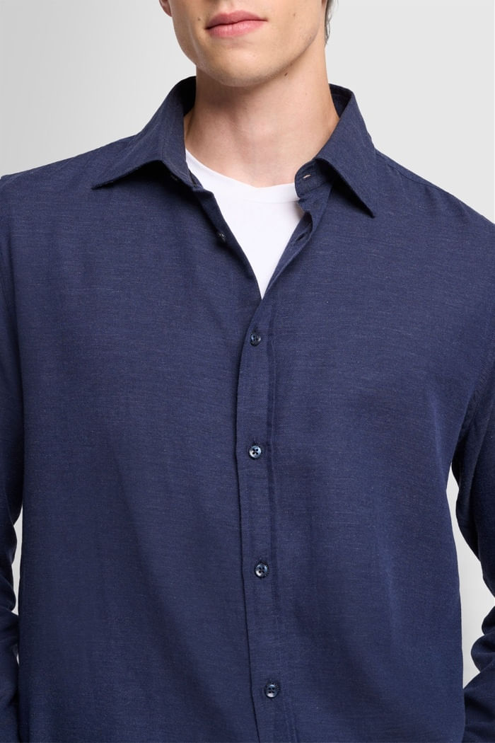 SHIRT Cashmere Navy