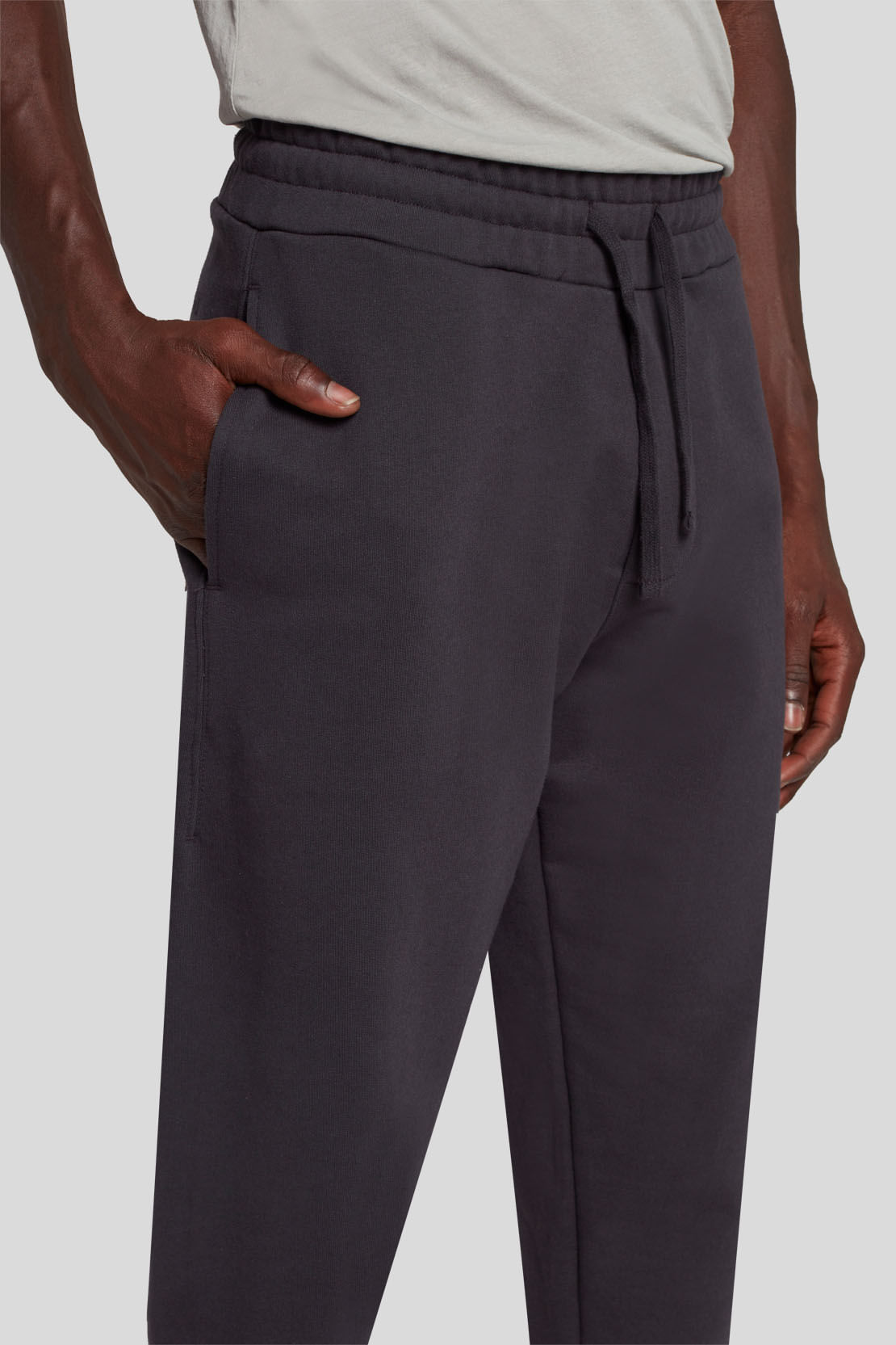 SWEATPANTS ORGANIC COT NAVAL BLUE