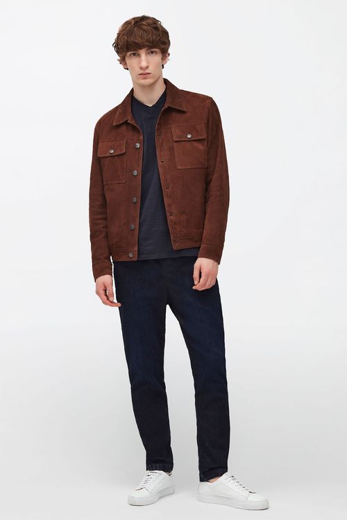 MODERN TRUCKER SUEDE CHESTNUT