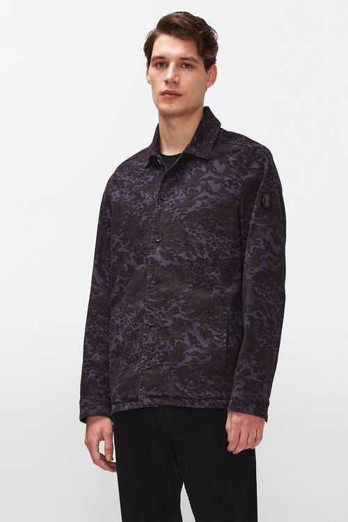 FIELD JKT ANIMAL CAMUFLAGEPURPLE