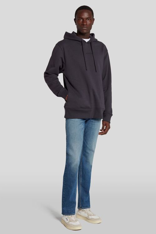 HOODIE ORGANIC COTTON NAVAL BLUE