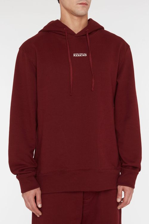 HOODIE ORGANIC COTTON MULBERRY