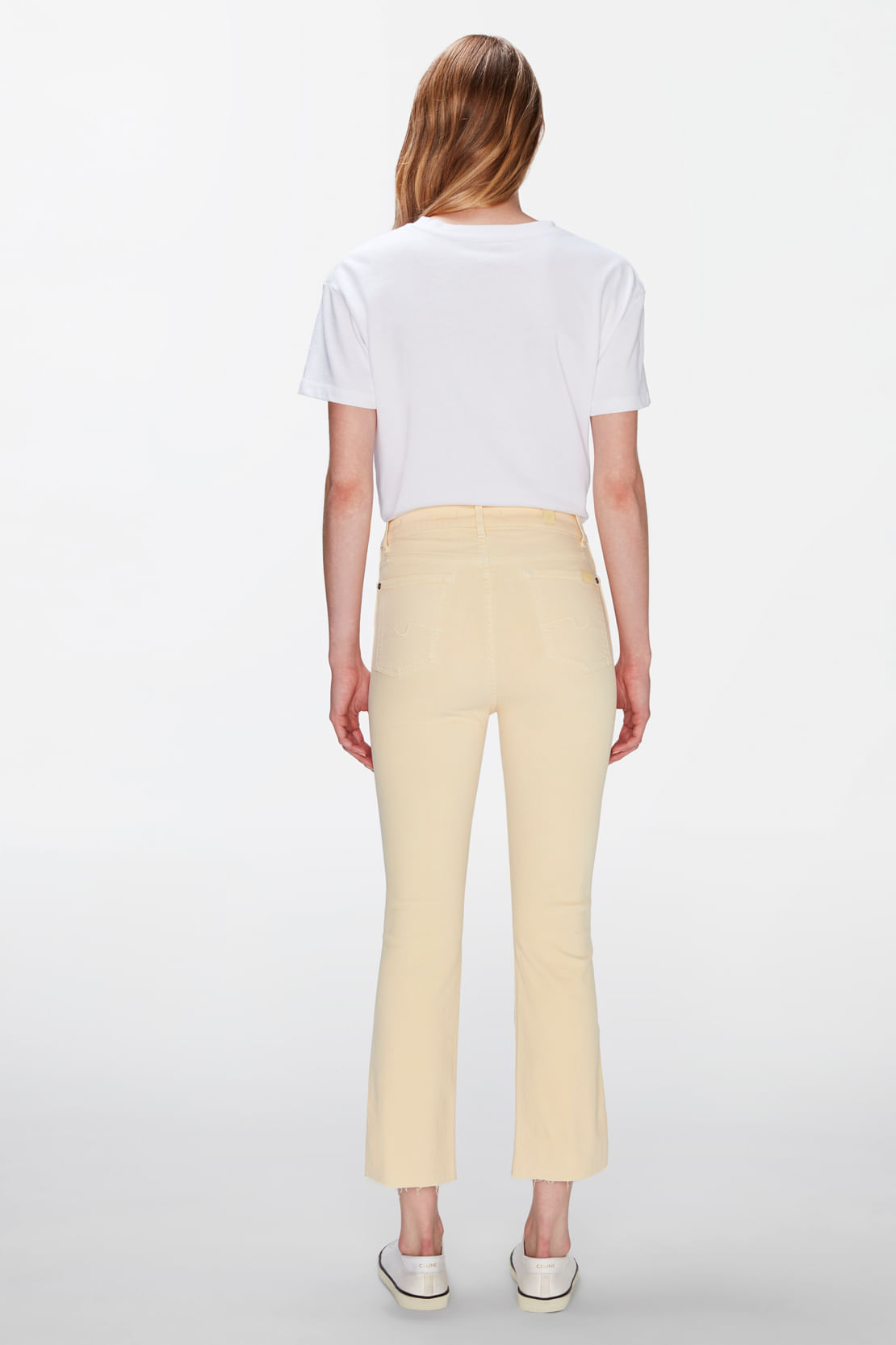 HW SLIM KICK COLORED STRETCH WITH RAW CU