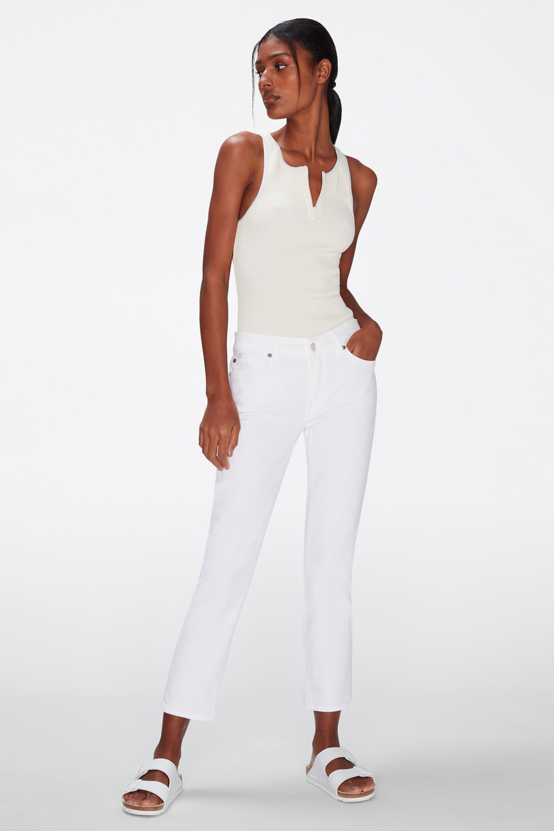 ROXANNE ANKLE LUXE VINTAGE WHITE