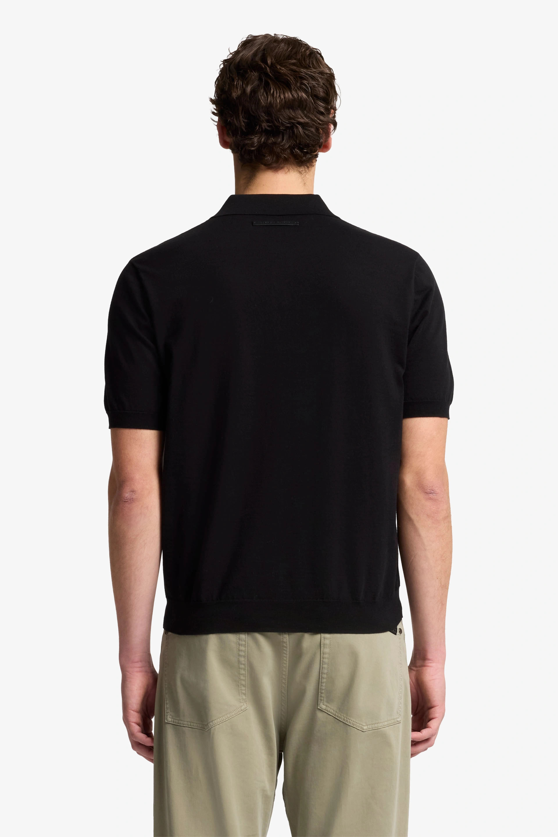 POLO COTTON BLACK