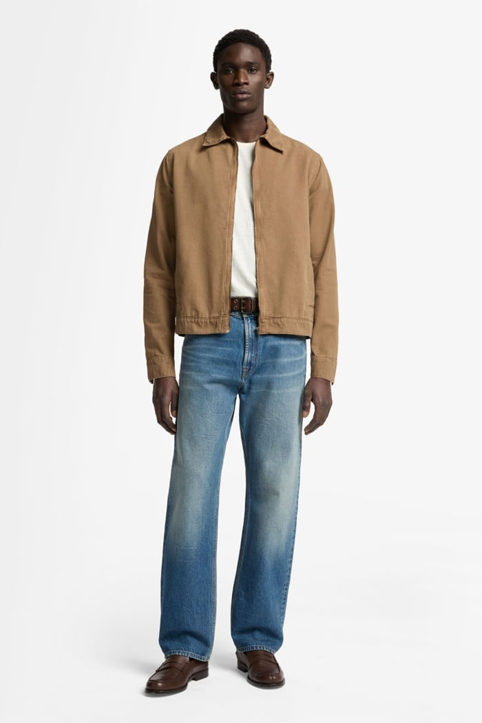 HARRINGTON JACKET CANVAS KHAKI