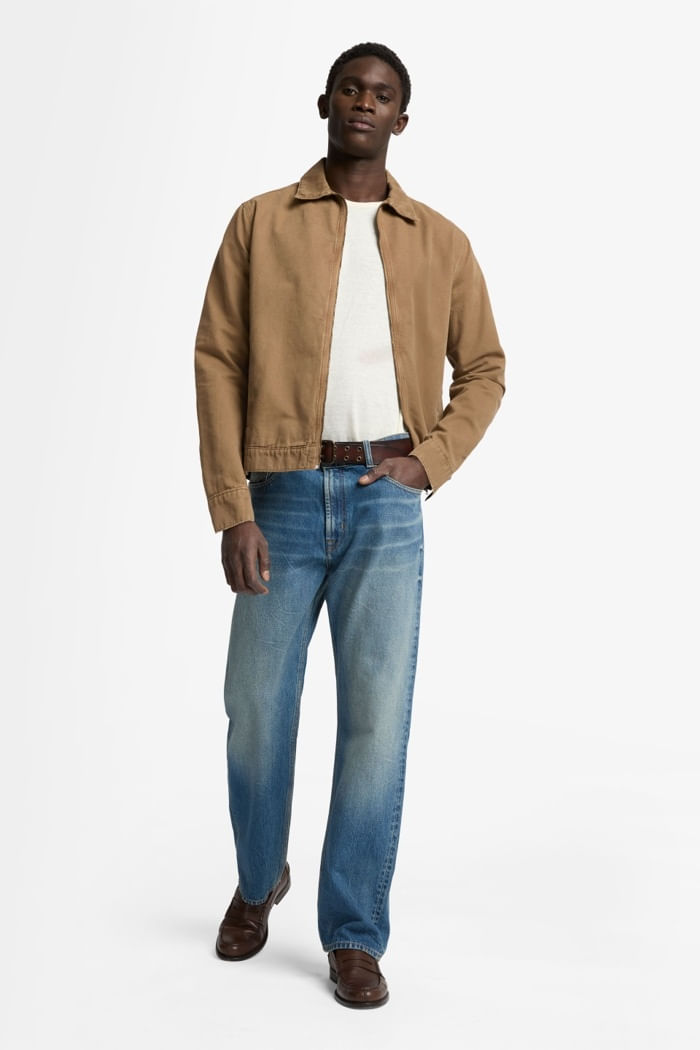 HARRINGTON JACKET CANVAS KHAKI