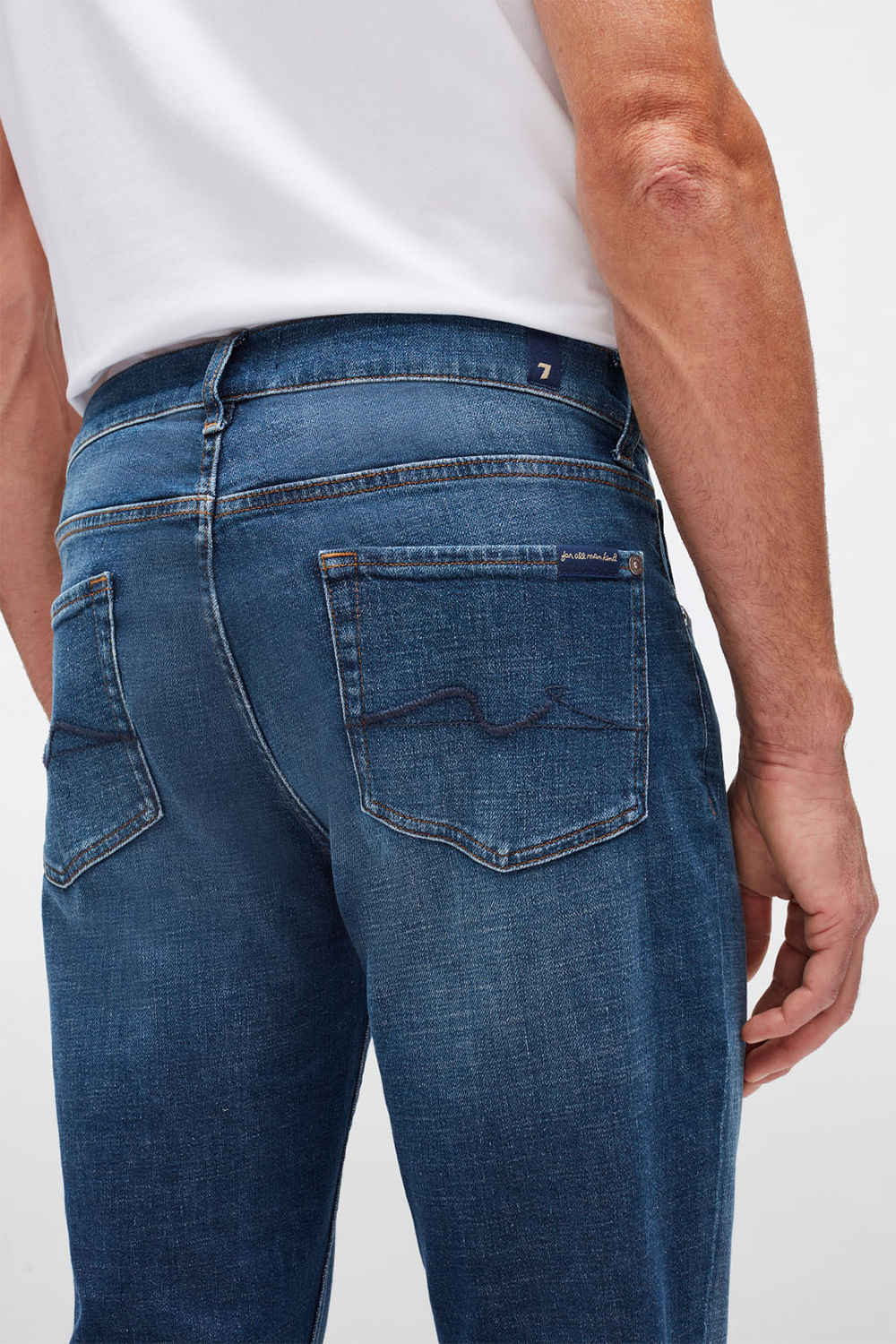 SLIMMY TAP HEMP DENIM DARK BLUE