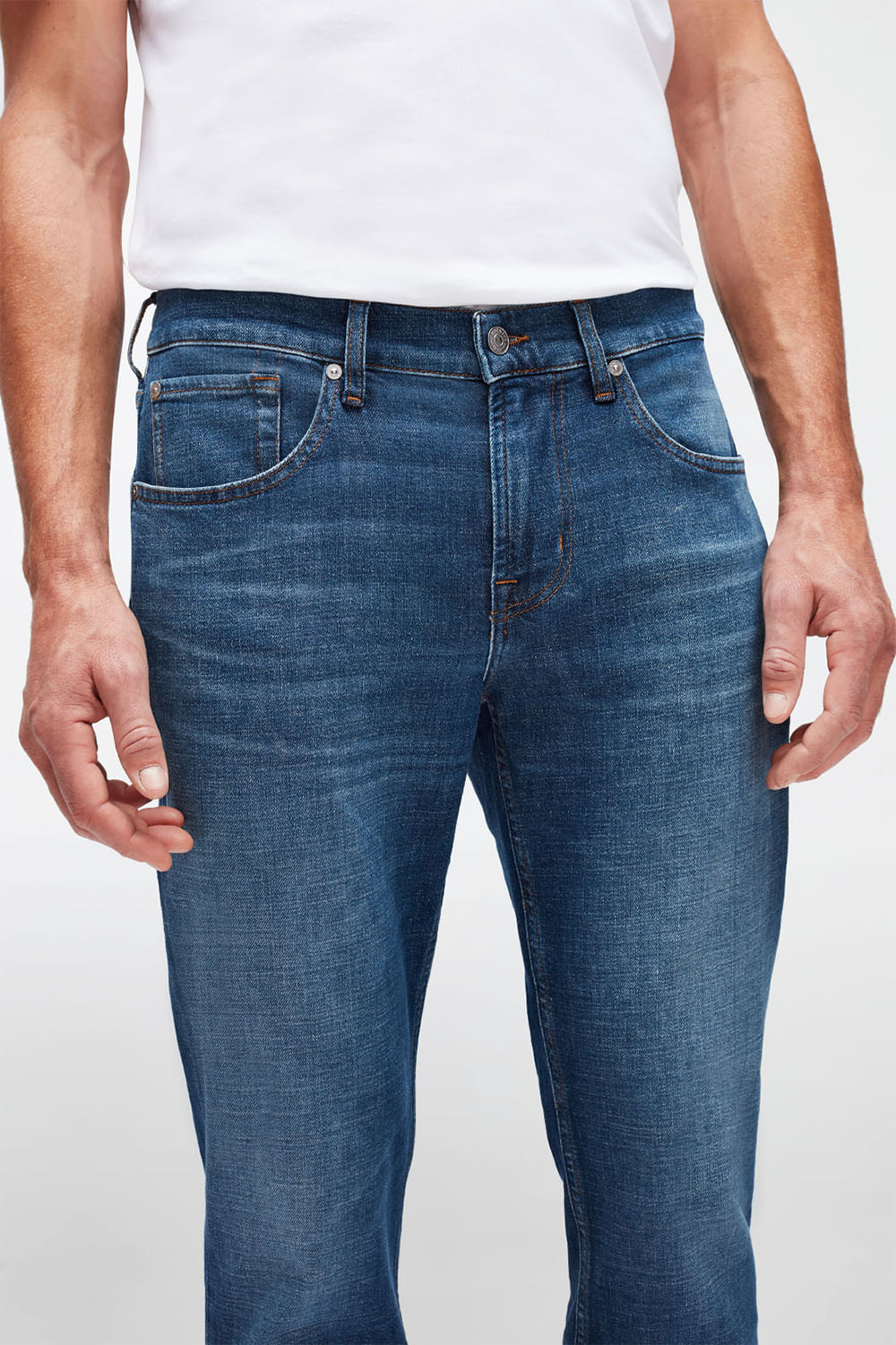 SLIMMY TAP HEMP DENIM DARK BLUE