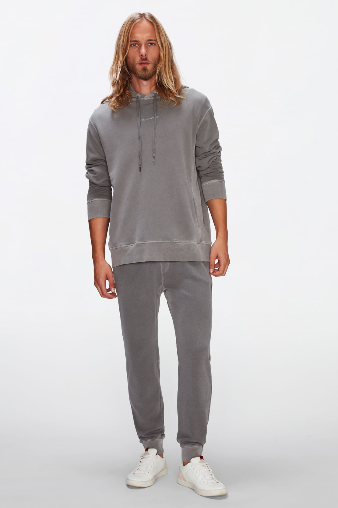 SWEATPANTS MINERAL DYE GREY
