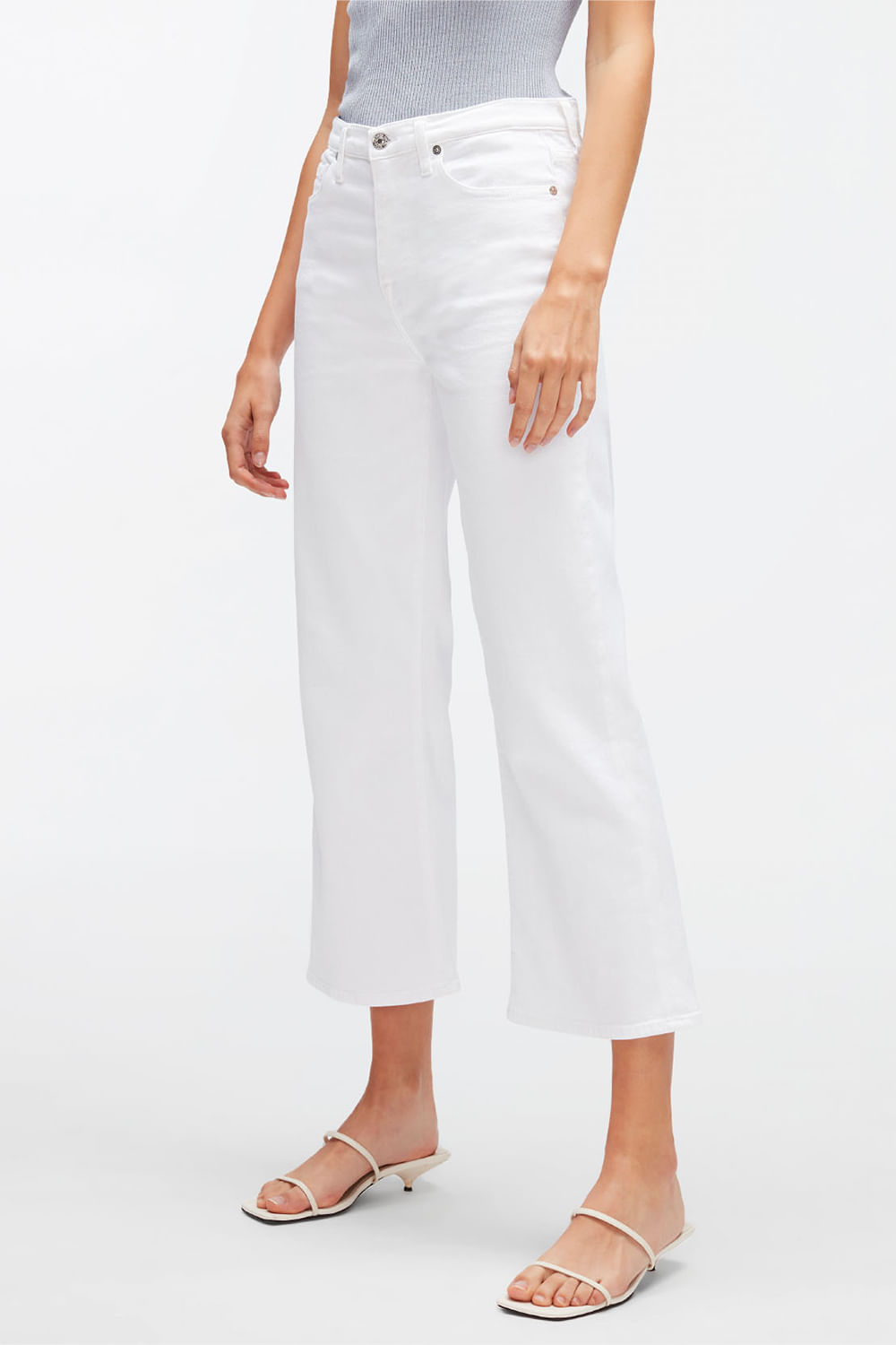 CROPPED ALEXA LUXE VINTAGE WHITE