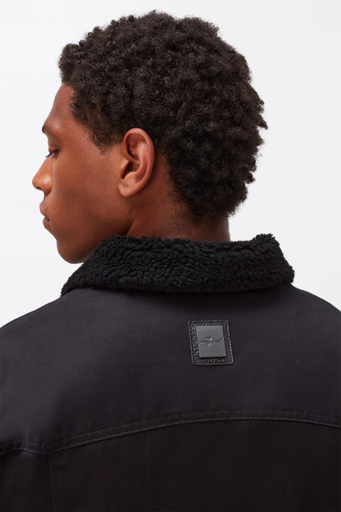 WESTERN TRUCKER COTTON FUR BLACK