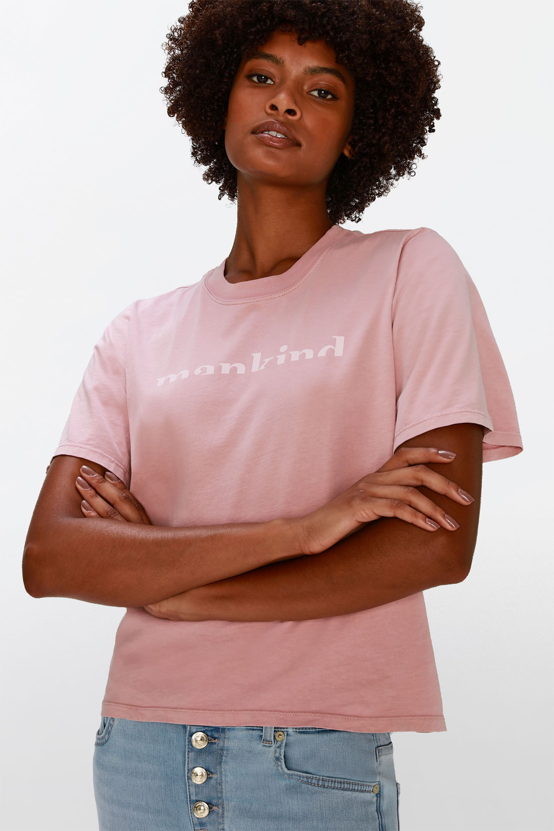 MANKIND TEE COTTON BURNT BRICK
