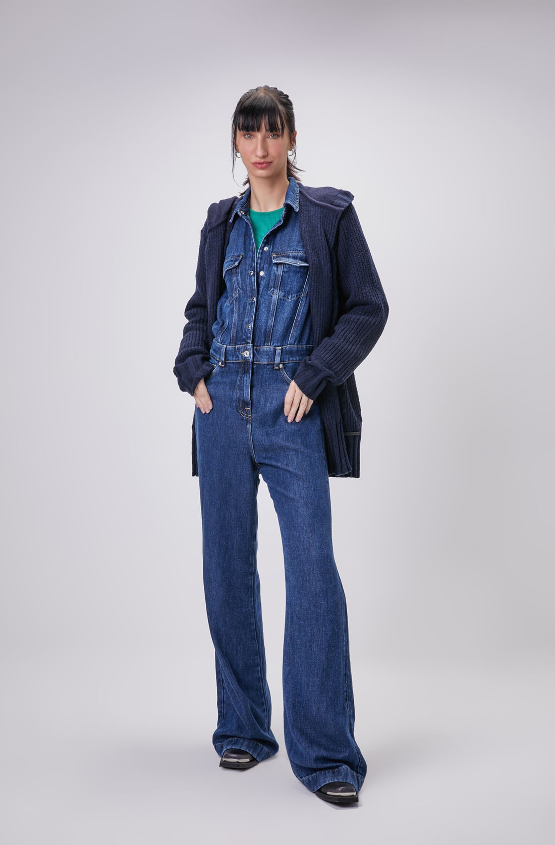 VIENA COAT DEEP BLUE