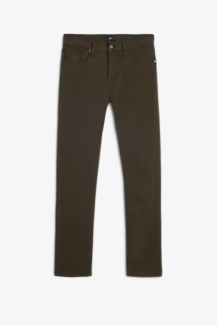 SLIMMY STRETCH SATEEN DARK OLIVE
