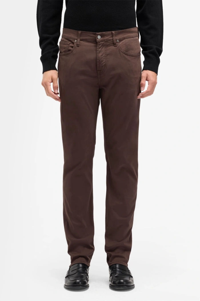 SLIMMY STRETCH SATEEN COFFEE BEAN