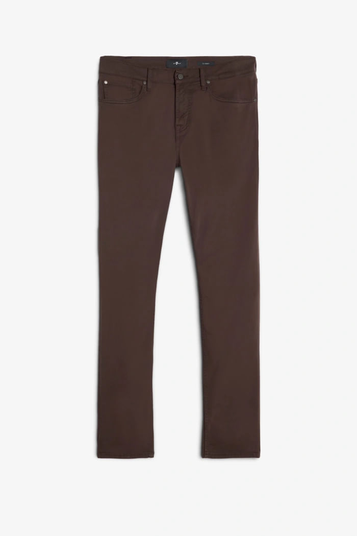 SLIMMY STRETCH SATEEN COFFEE BEAN