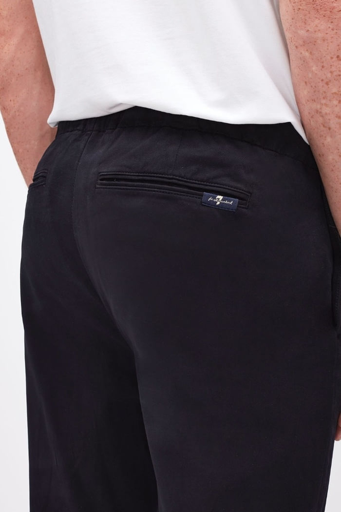 JOGGER CHINO LUXE PERFORMANCE SATEEN NAVY