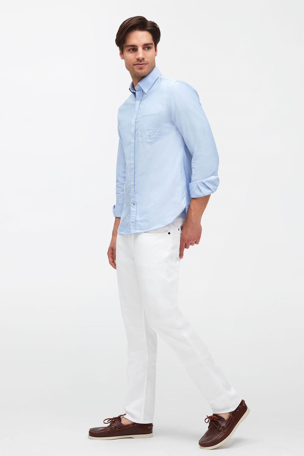BLUSA BUTTON DOWN SHIRT RTW OXFORD