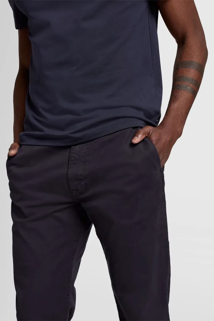 T-SHIRT LUXE PERFORMANCE NAVY