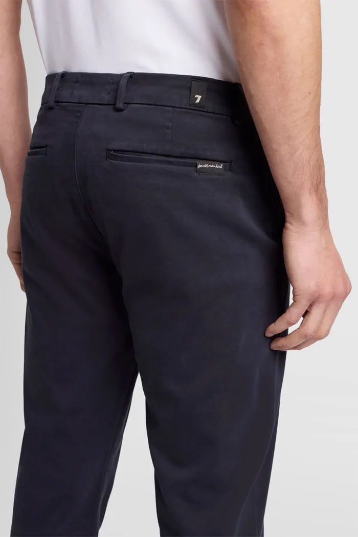 SLIMMY CHINO TAP LP SAT OCEANFLOOR