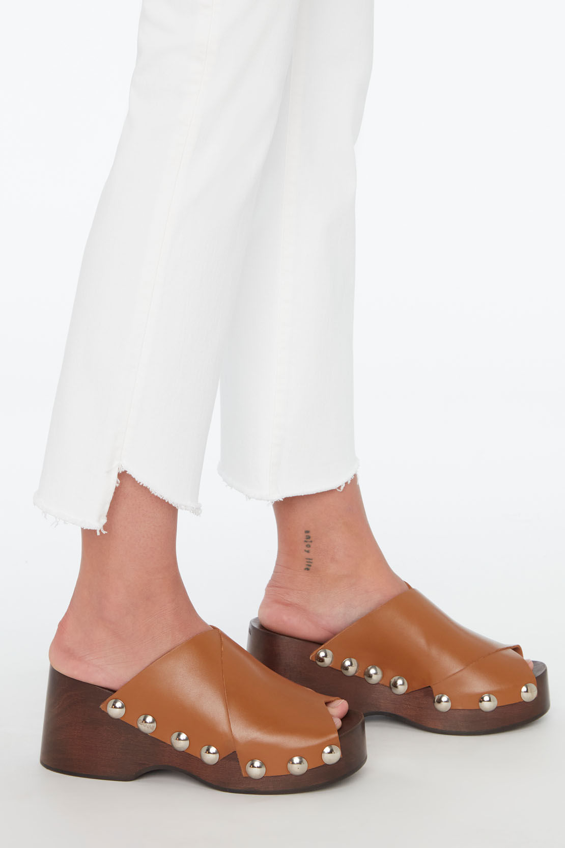 DAISY ANKLE BOOT COL STRETCH WHITE