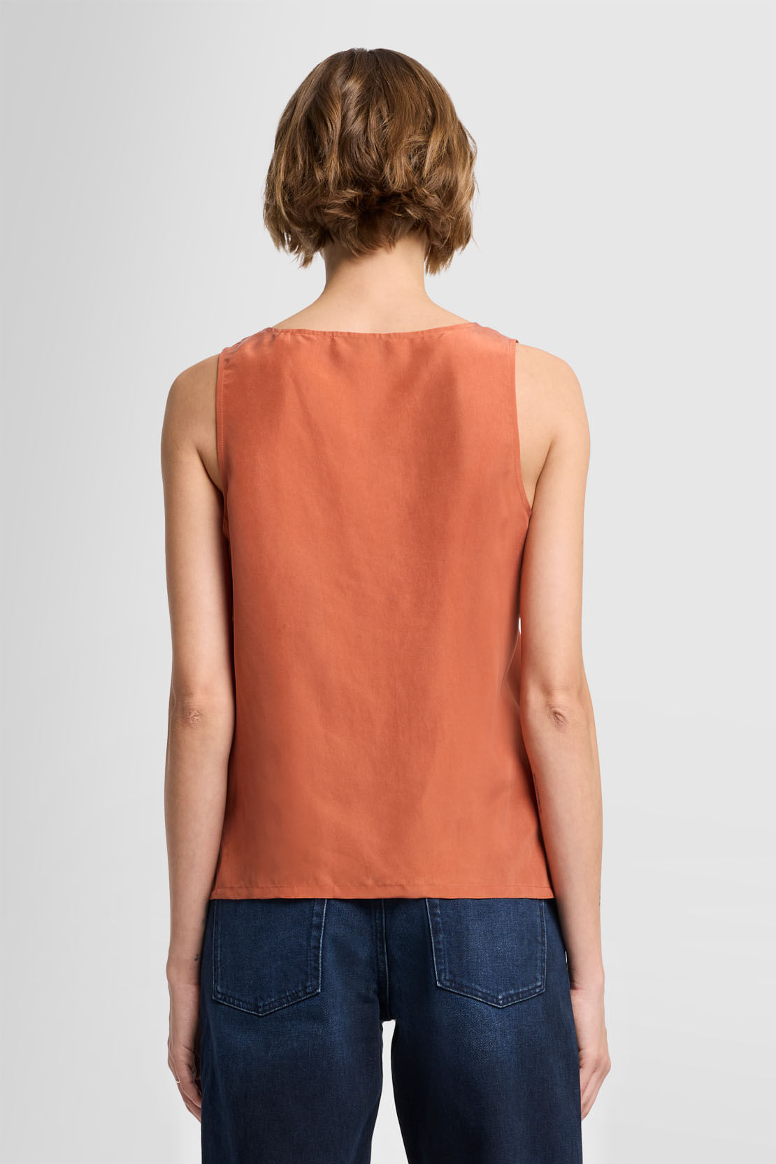 EASY TANK SILK CREME CARAMEL