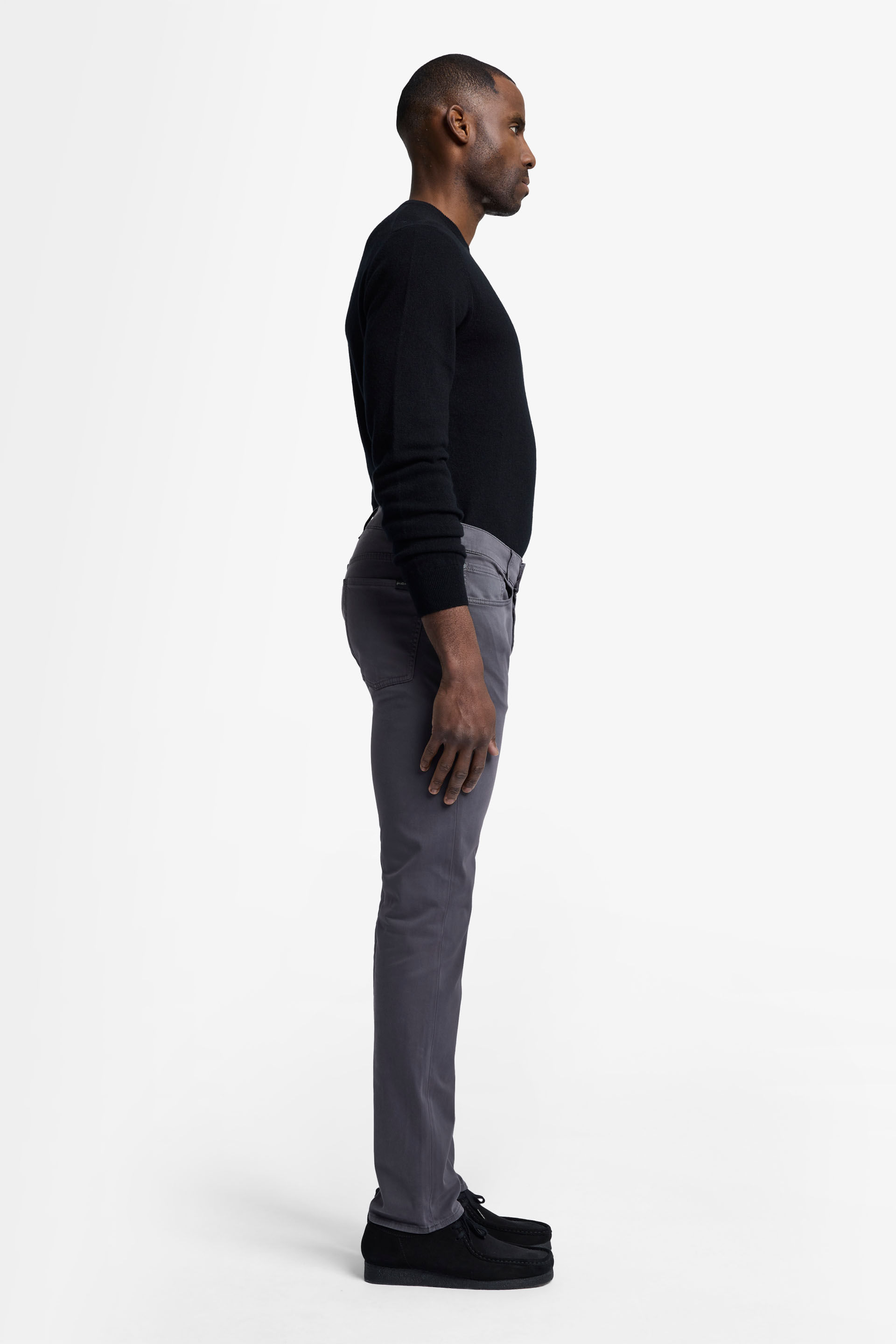 SLIMMY STRETCH SATEEN GUN METAL