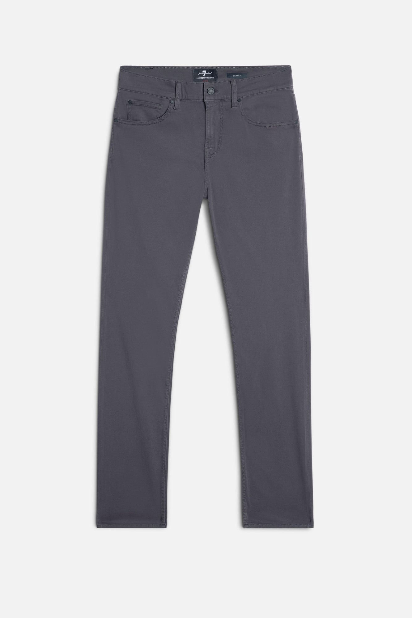 SLIMMY STRETCH SATEEN GUN METAL
