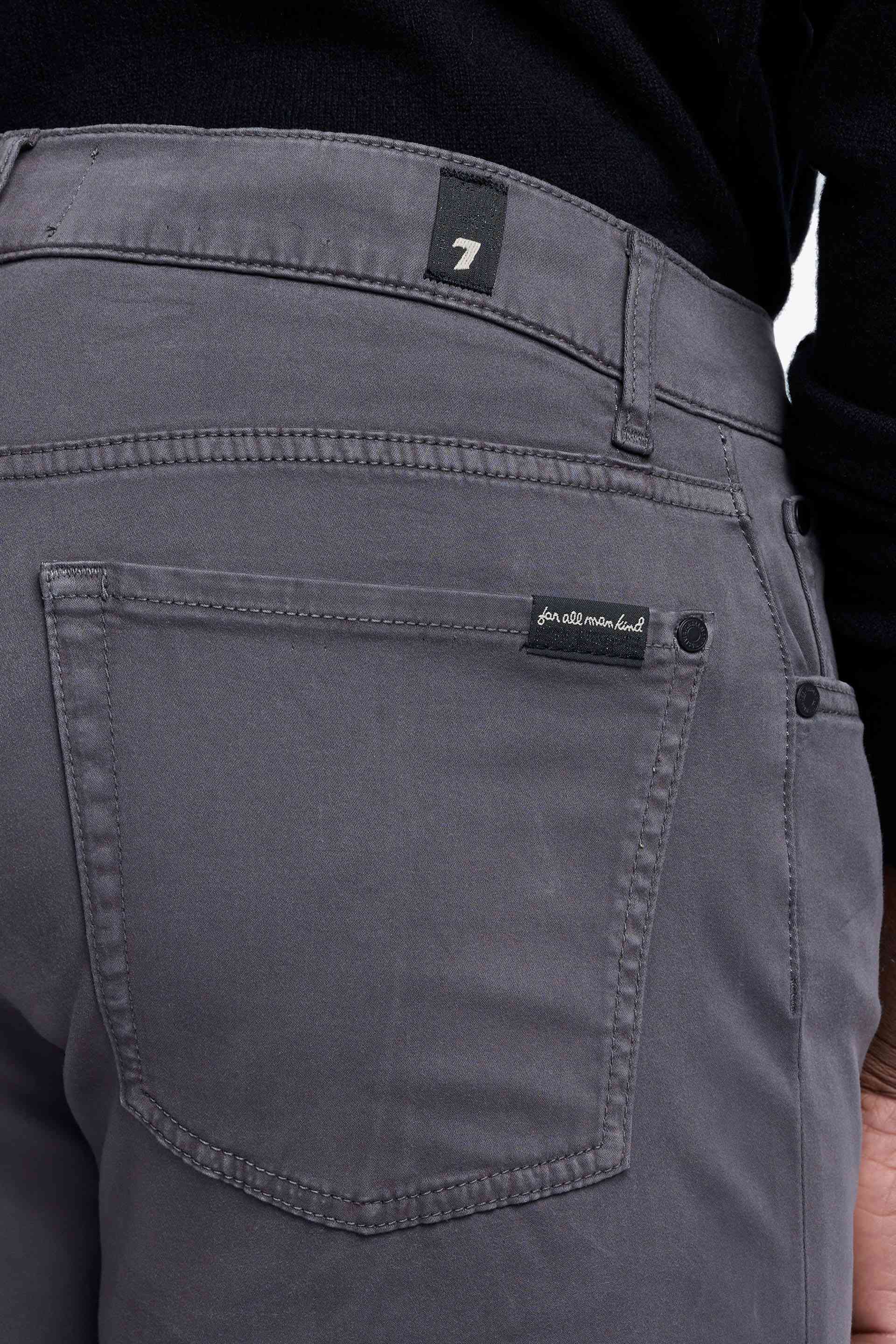 SLIMMY STRETCH SATEEN GUN METAL