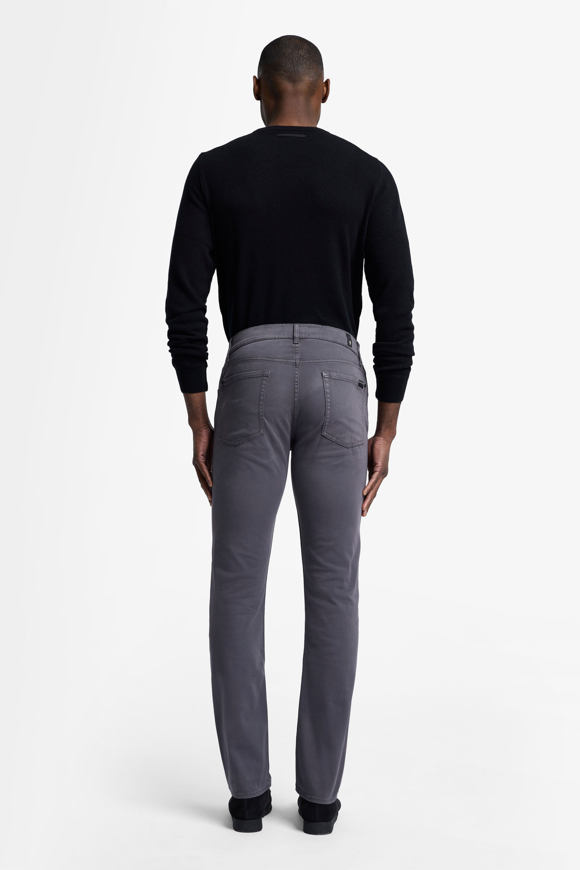 SLIMMY STRETCH SATEEN GUN METAL