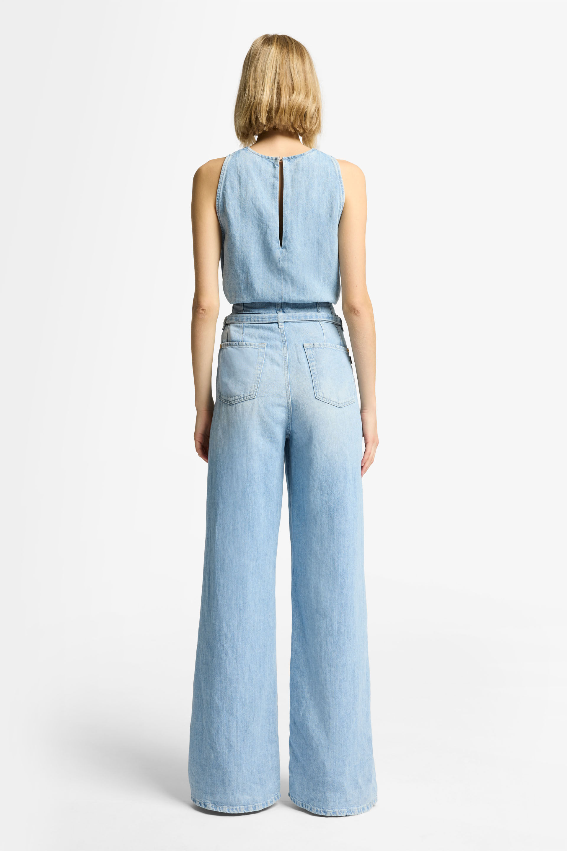 BELTED WIDE LEG KANSAS