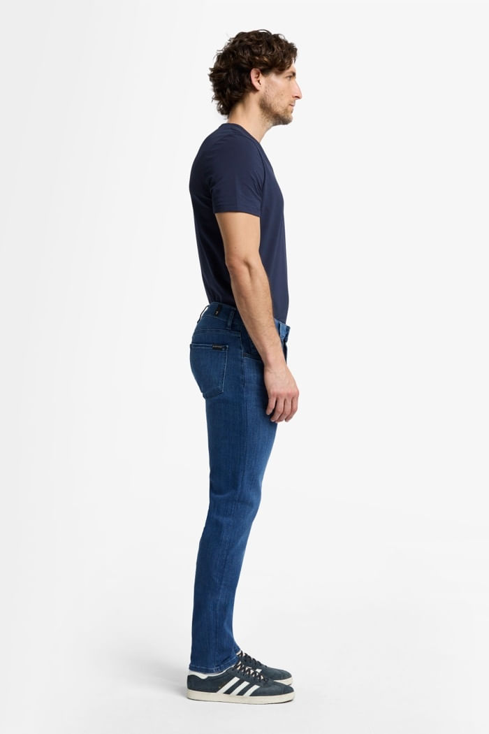 SLIMMY TAPERED MID BLUE