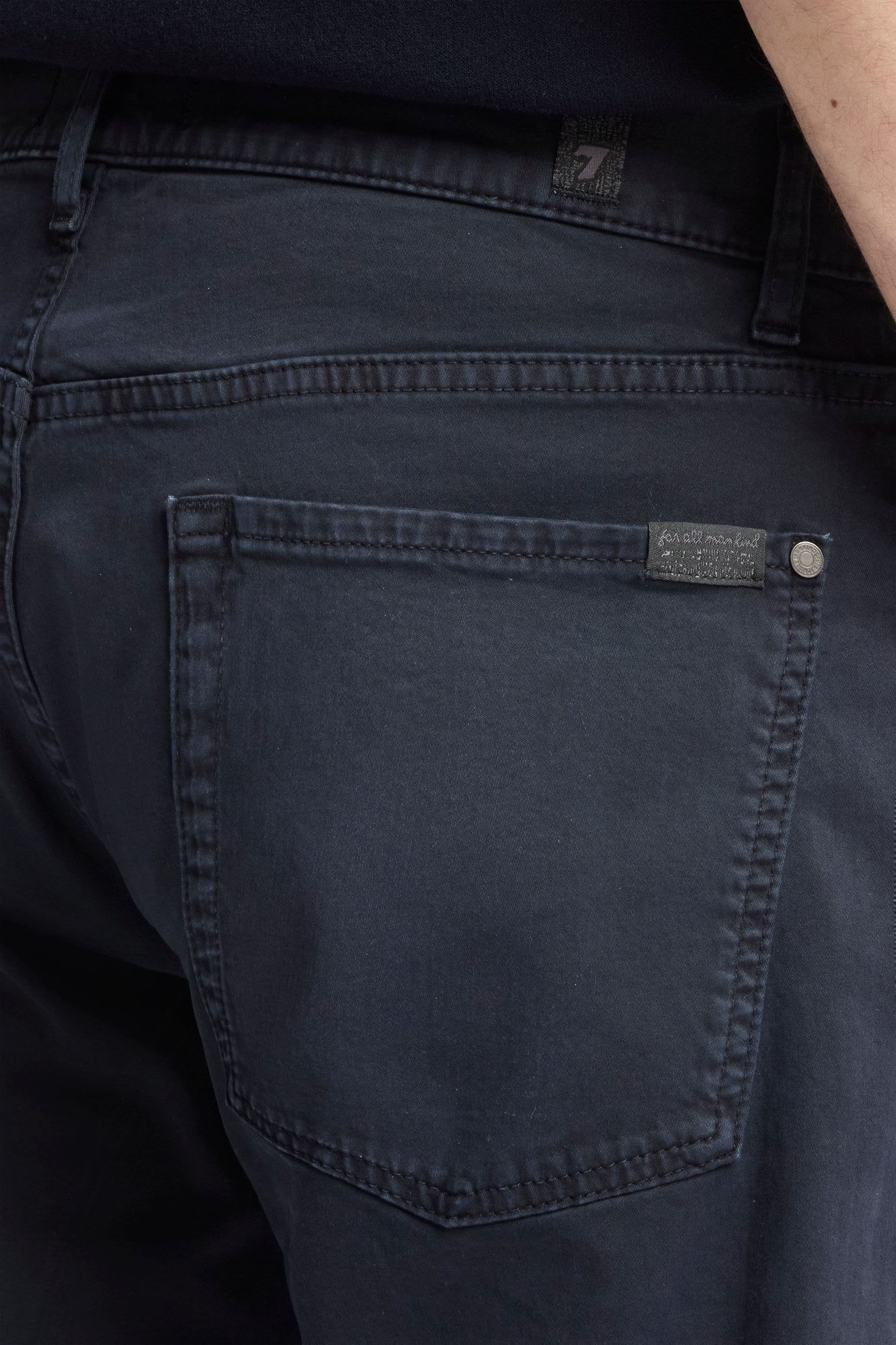 LUXE PERFORMANCE SATEEN THE STRAIGHT IN DEEP NAVY
