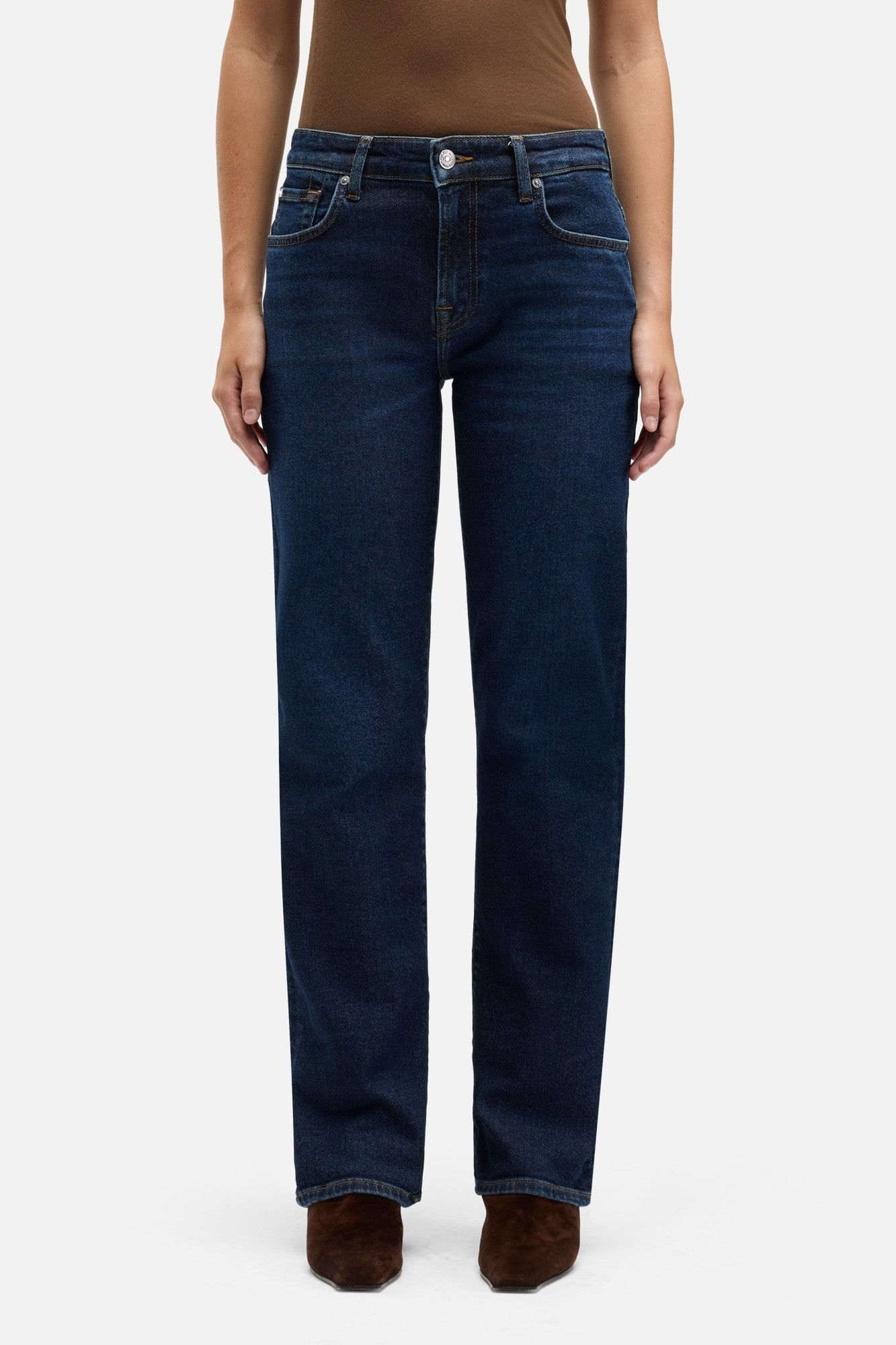 LUXE VINTAGE CALIE STRAIGHT IN BLUECREST