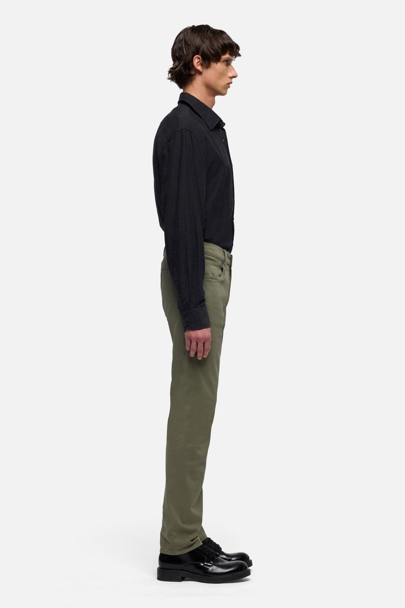 LUXE PERFORMANCE STRETCH SATEEN SLIMMY IN CLOVER