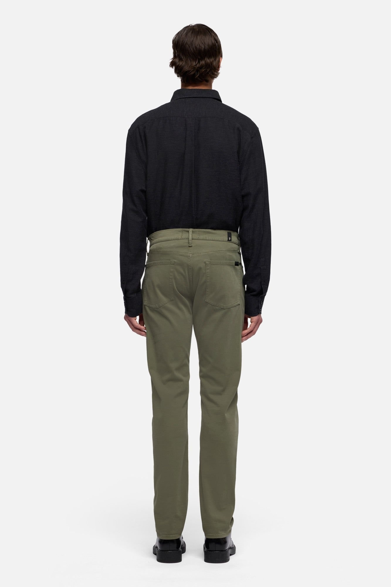 LUXE PERFORMANCE STRETCH SATEEN SLIMMY IN CLOVER