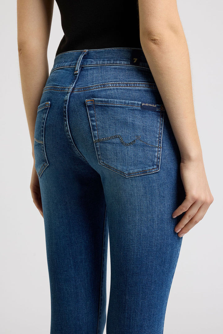 BOOTCUT MOONWATER W EMBELLISHED SQUIGGLE