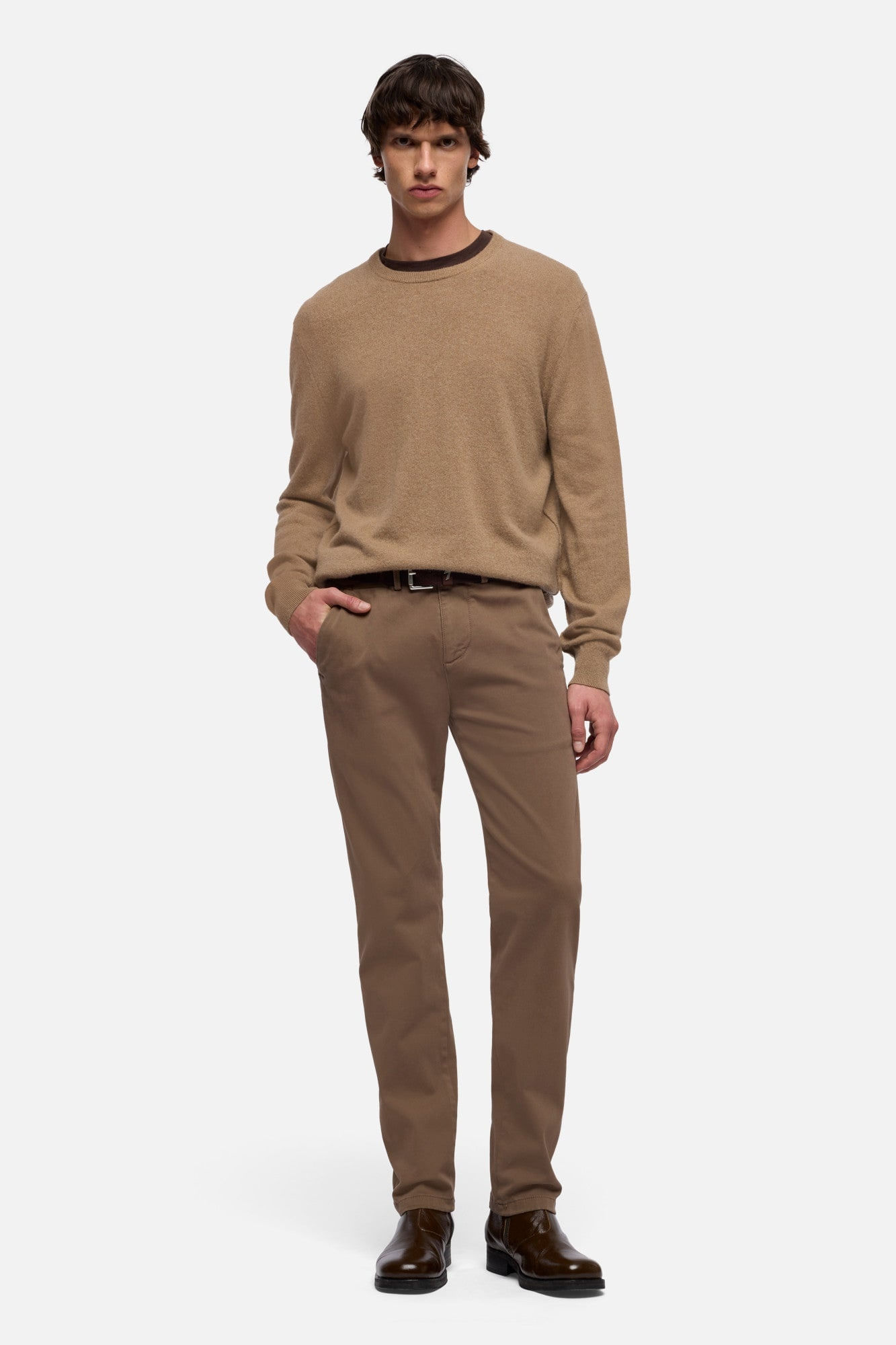 SLIMMY CHINO IN LUXE PERFORMANCE SATEEN CUB