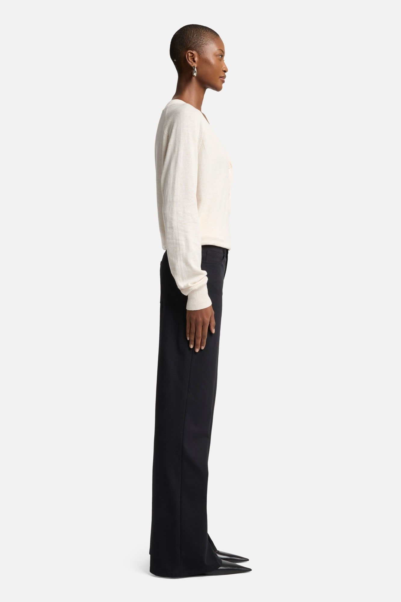 LUXE PERFORMANCE KNIT MODERN DOJO IN BLACK