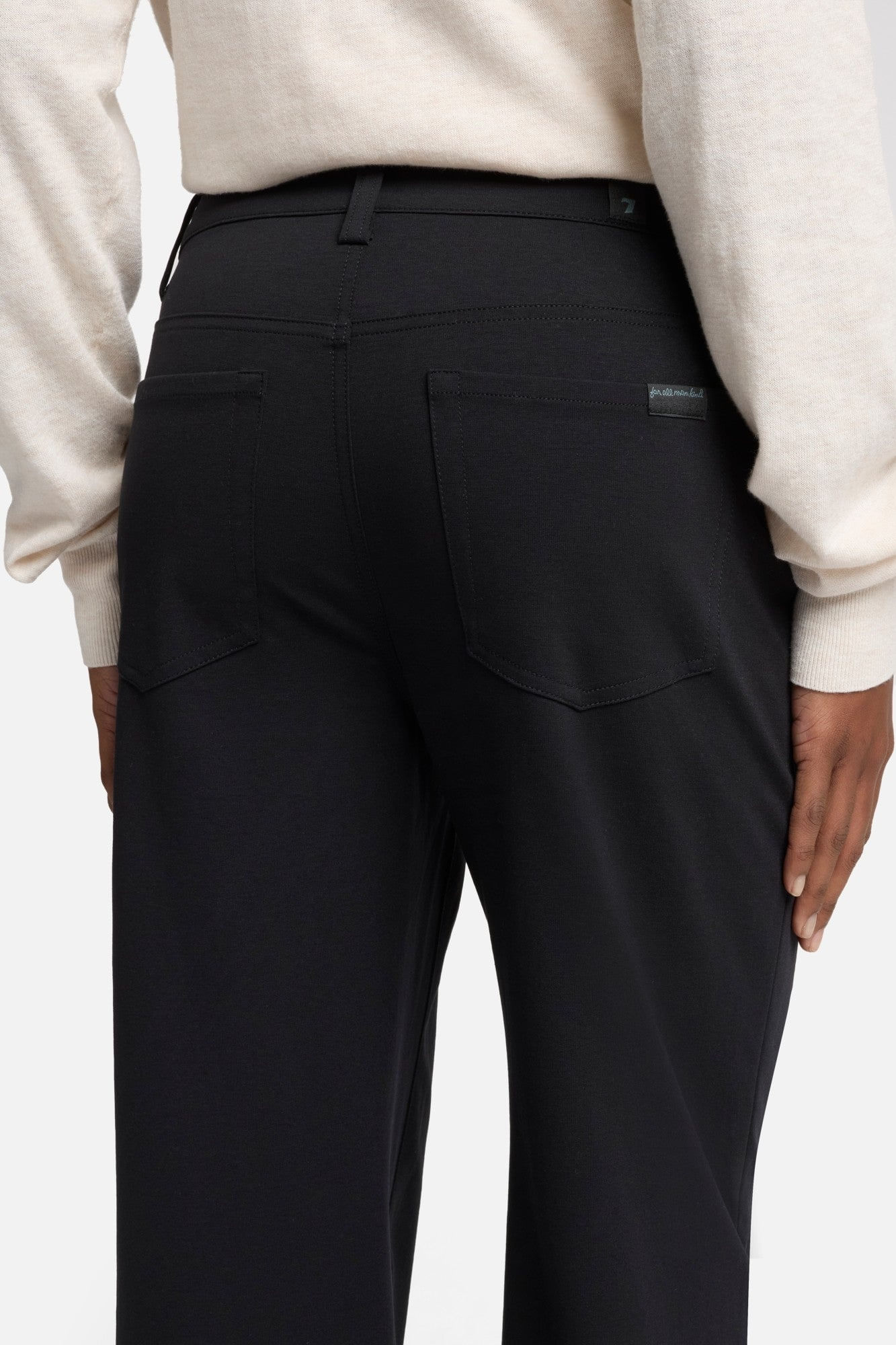 LUXE PERFORMANCE KNIT MODERN DOJO IN BLACK