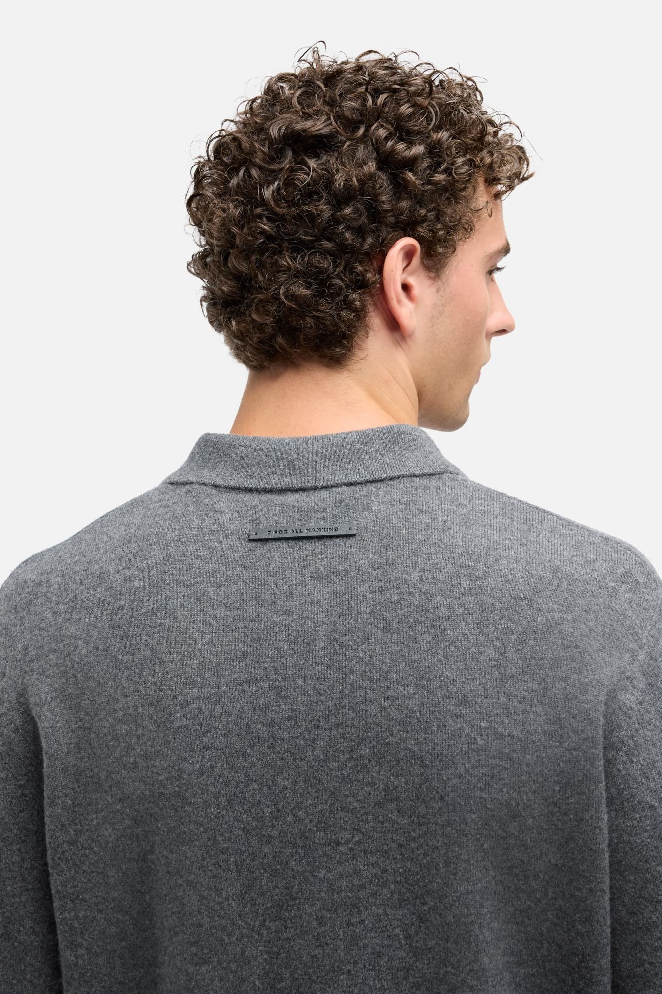 LS POLO SWEATER CASHMERE KORAT