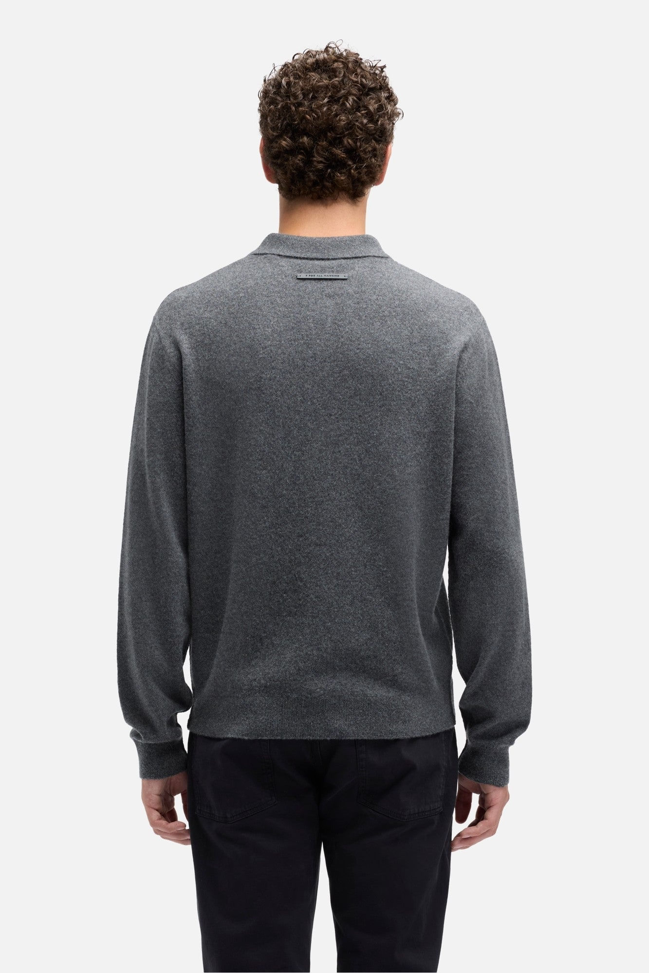 LS POLO SWEATER CASHMERE KORAT