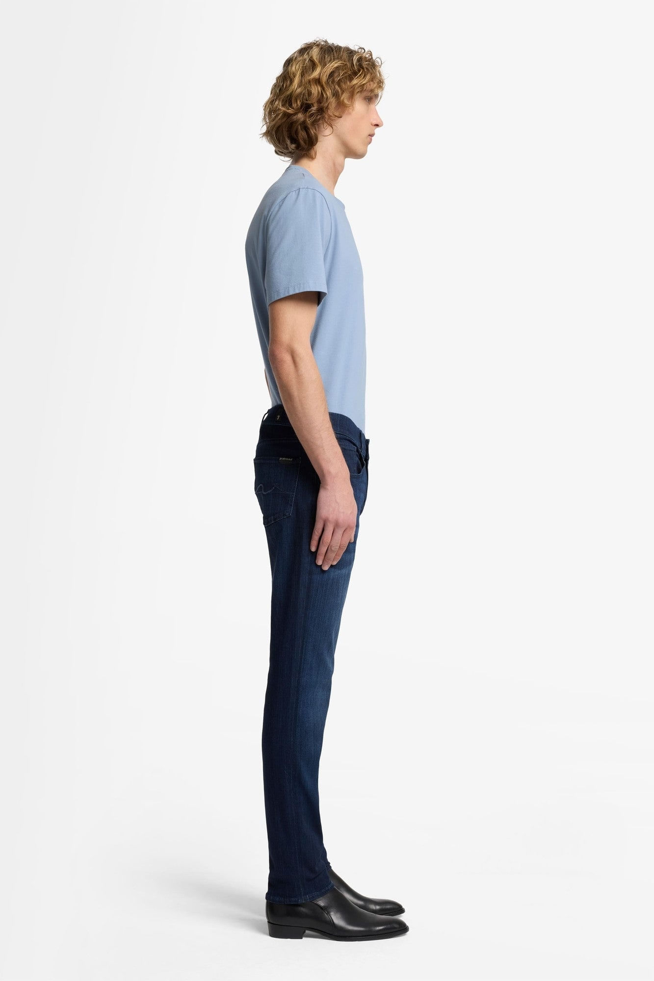 SLIMMY TAPERED IN LUXE PERFORMANCE DEEP BLUE