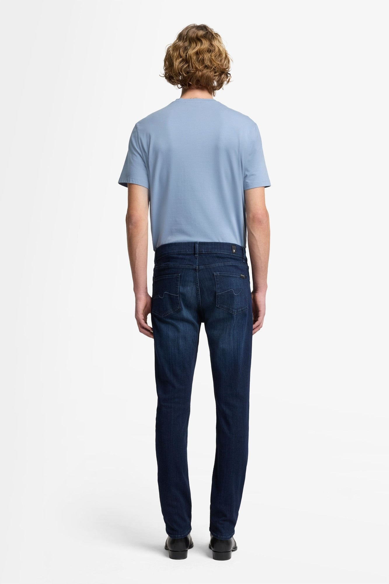 SLIMMY TAPERED IN LUXE PERFORMANCE DEEP BLUE