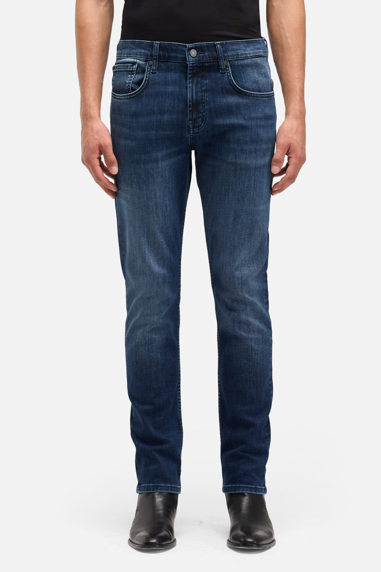 SLIMMY TAPERED IN LUXE PERFORMANCE DARK BLUE