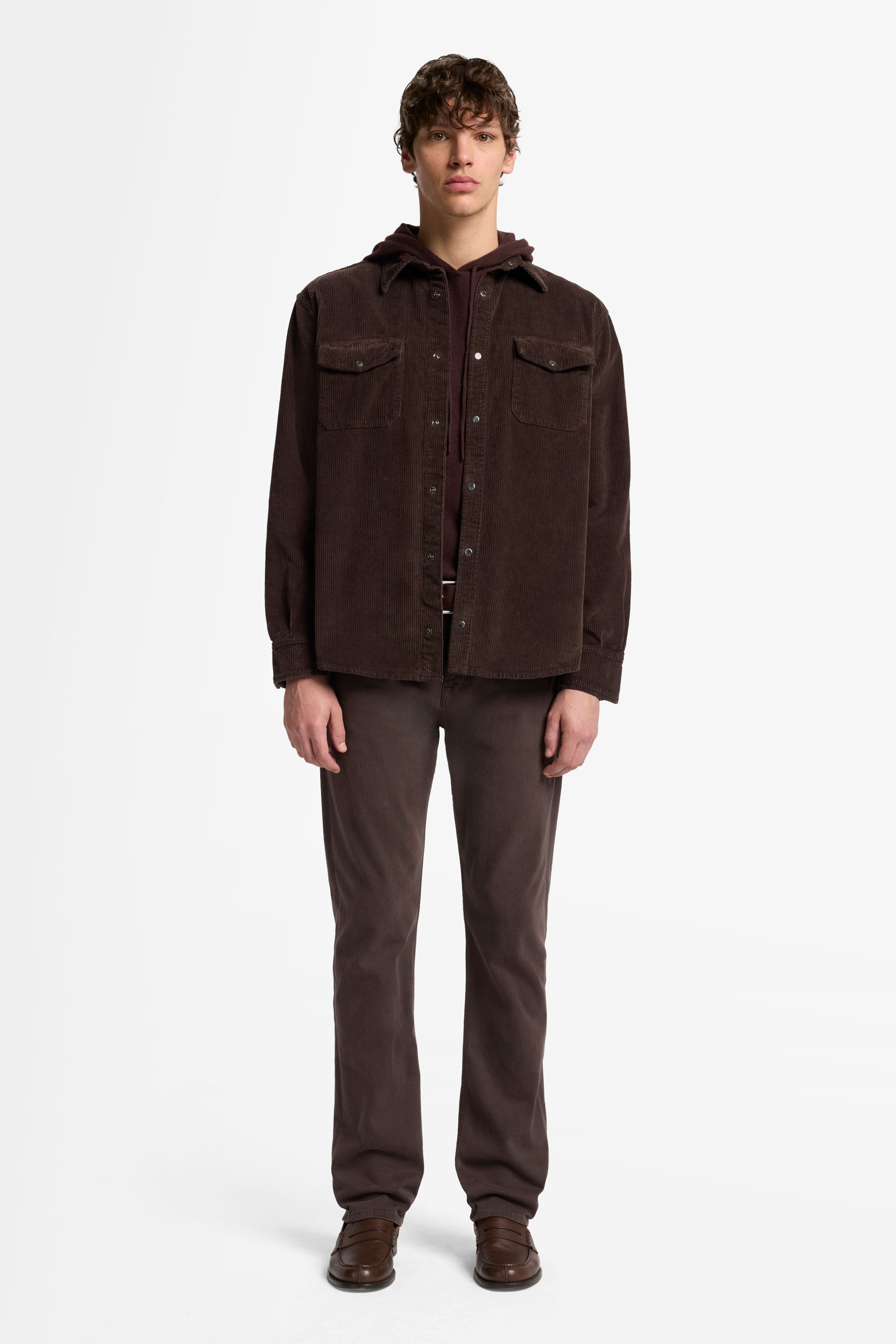 HOODIE CASHMERE COFFEE BEAN