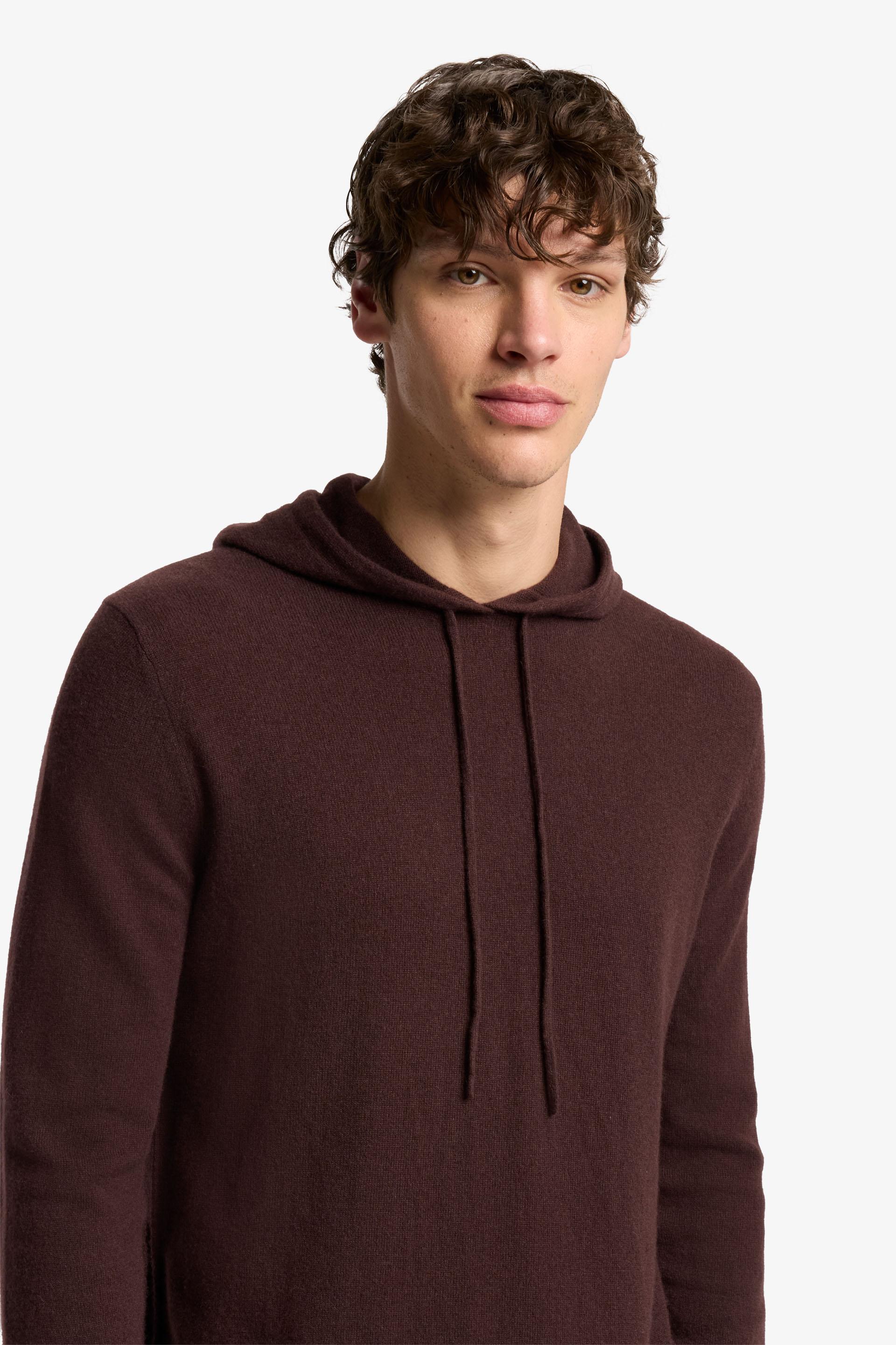 HOODIE CASHMERE COFFEE BEAN